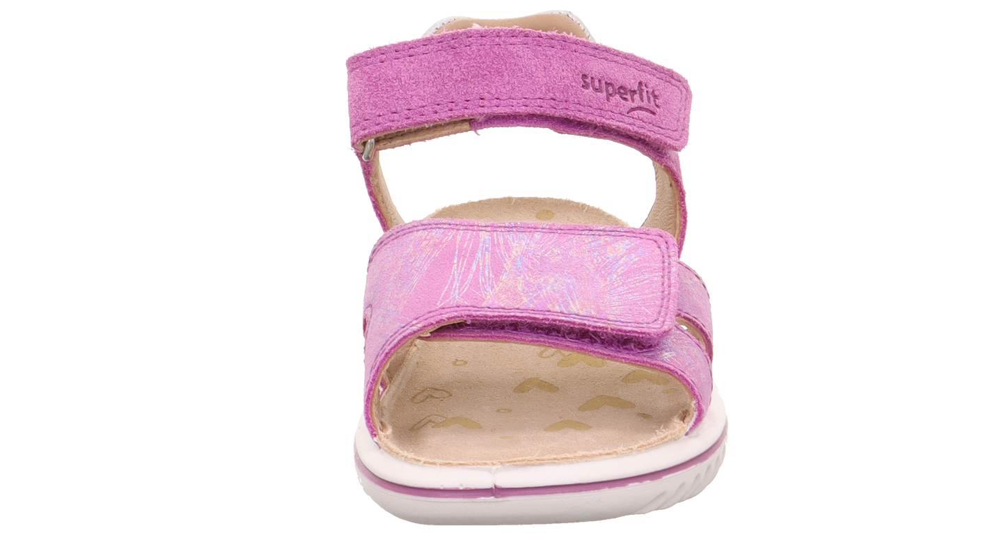 SUPERFIT Leder-Sandalen<br> Sparkle <br>Gr. 26 - 33<br> flexibel & weich