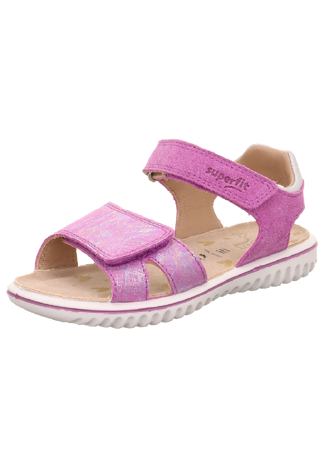 Superfit Kinder Leder Sandale Sparkle 1-609004-8500 lila
