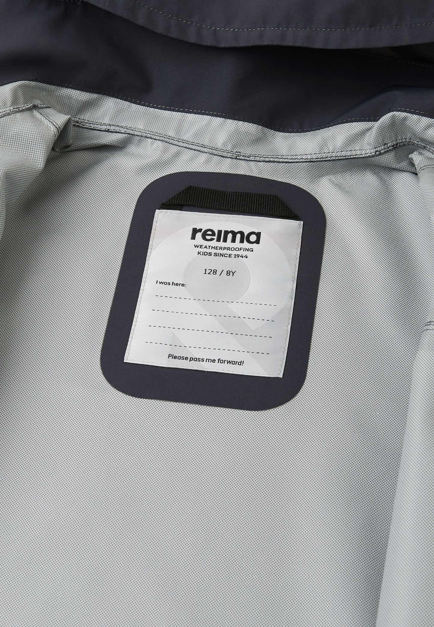 REIMA TEC Übergangs- und Regen-Jacke <br>Suojala <br>Gr. 116 - 164 <br>ultraleicht, ungefüttert<br>WS 10'000 mm