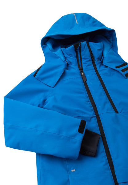 REIMA TEC Skijacke/Winterjacke Tieten <br>Gr. 122 bis 164<br> Schneefang & verstellbare Ärmelbündchen mit Lycraeinsätzen<br> funktionelle Details<br> WS 10'000 mm