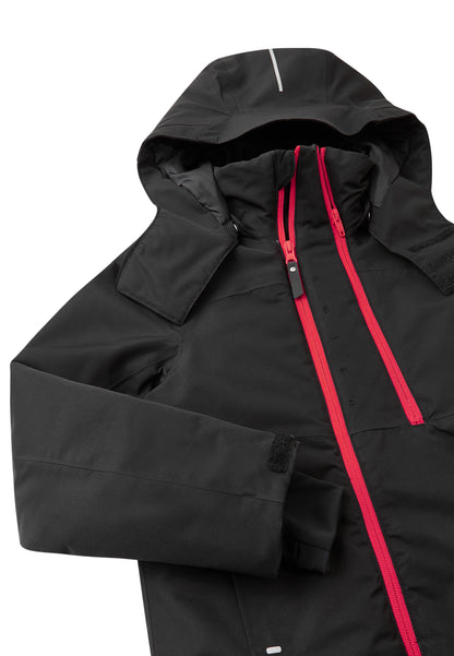 REIMA TEC Skijacke/Winterjacke Tieten <br>Gr. 122 bis 164<br> Schneefang & verstellbare Ärmelbündchen mit Lycraeinsätzen<br> funktionelle Details<br> WS 10'000 mm