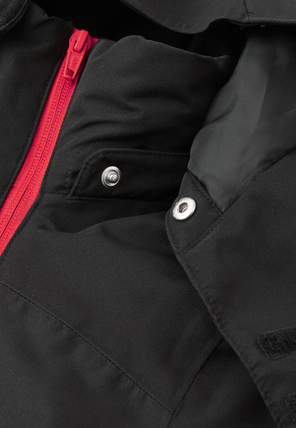 REIMA TEC Skijacke/Winterjacke Tieten <br>Gr. 122 bis 164<br> Schneefang & verstellbare Ärmelbündchen mit Lycraeinsätzen<br> funktionelle Details<br> WS 10'000 mm