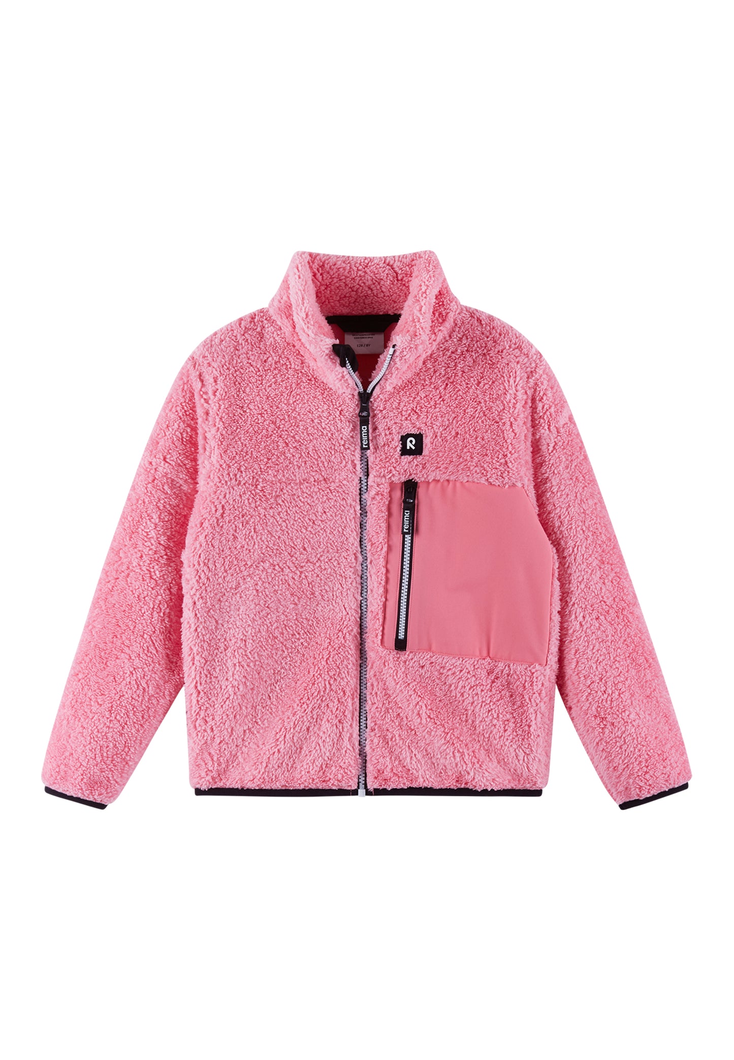 REIMA Fleece-Jacke <br> Turilas<br> Gr. 104 - 140<br> aussen warm und flauschig, innen hautfreundliches Fleece<br> recyceltes Material<br> sehr warm, 370 g/m2 Dicke