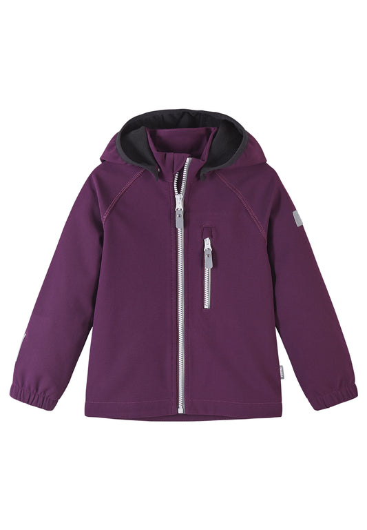 REIMA Kinder Softshell Jacke Kapuze Vantti 5100009A-4960