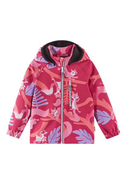 REIMA Kinder Softshell Jacke Kapuze Vantti 5100009B-3618