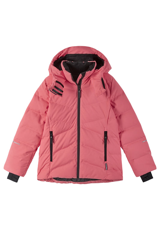 REIMA TEC Kinder Daunen Skijacke / Winterjacke Vuono pink 5100092A 4230