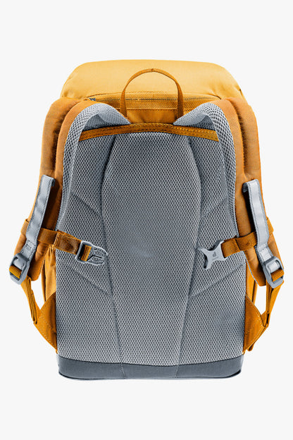 DEUTER Kinder-Rucksack <br> Waldfuchs 10L<br> bequem & leicht<br> mit Brustgurt, herausnehmbarem Sitzkissen und Regenhülle<br> ab ca. 3.5 Jahren 24-30cm Rückenlänge