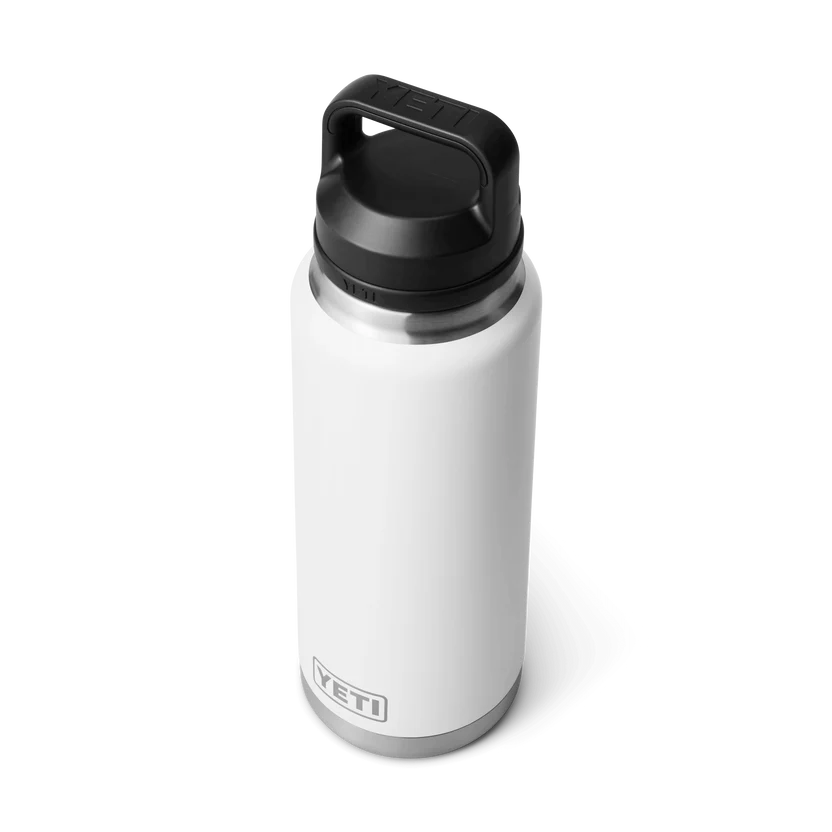 YETI isolierte Trinkflasche <br> Rambler 530ml<br> aus hochwertigem Edelstahl <br> Schadstofffrei <br>auslaufsicher <br> 1 Deckel mit 2 Trink-Grössen<br> hält Flüssigkeiten kalt/heiss