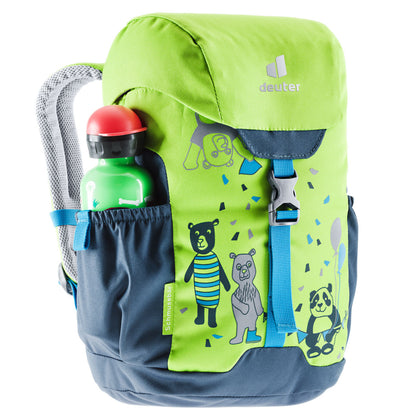 DEUTER Kinder-Rucksack <br> Schmusebär 8L<br> bequem & leicht<br> mit Brustgurt und herausnehmbarem Sitzkissen<br> ab ca. 3.5 Jahren 24-30cm Rückenlänge