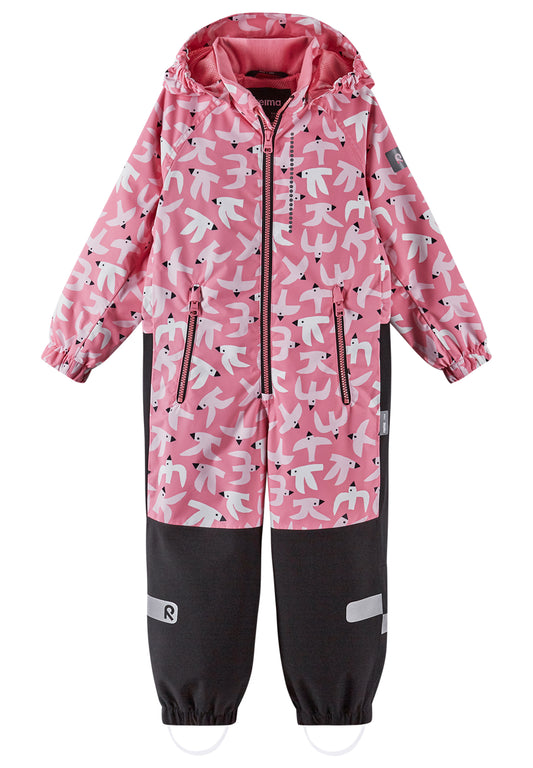 REIMA TEC Kinder Regenoverall / Übergangsoverall Karikko pink 5100179B 4376