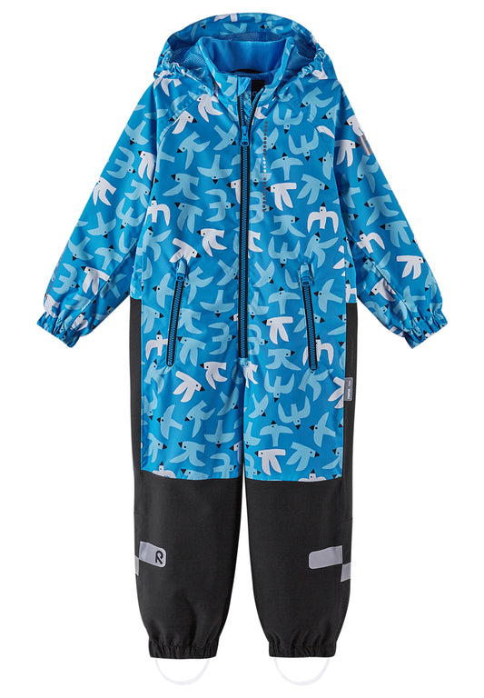 REIMA TEC Kinder Regenoverall / Übergangsoverall Karikko blau 5100179B 6396