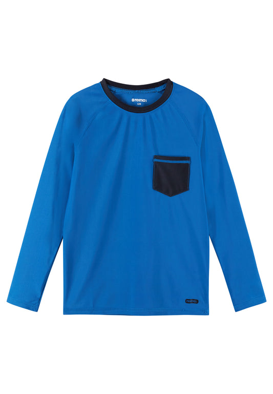 REIMA Kinder UV-Shirt / Badeshirt Kroolaus blau 536599 6320