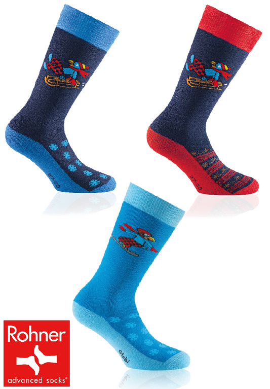 ROHNER Ski-Socke/Sportsocke Globi warm, knie-hoch
