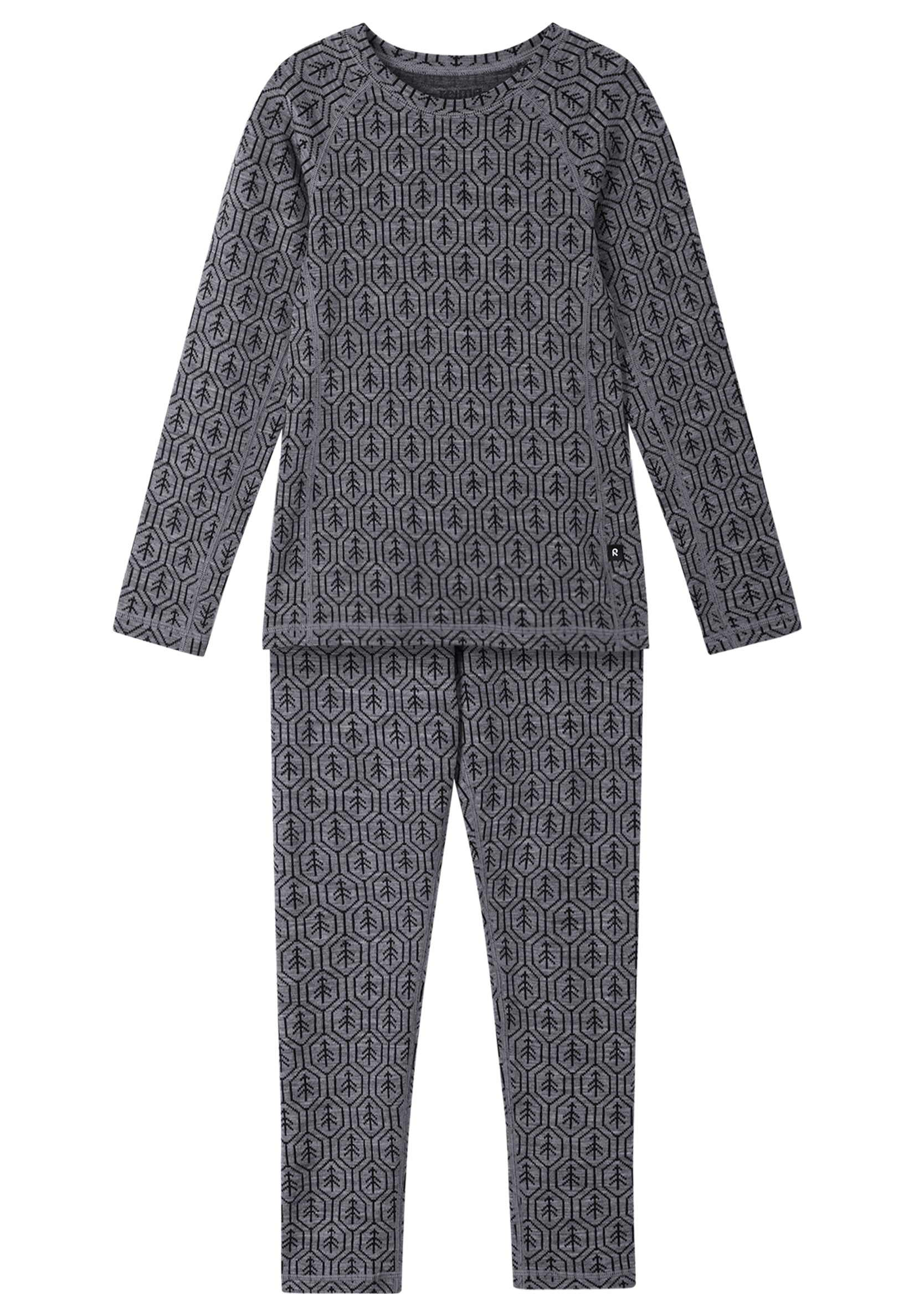 REIMA dickes Thermo-Set Shirt+Hose Merinowolle Taival 5200032A