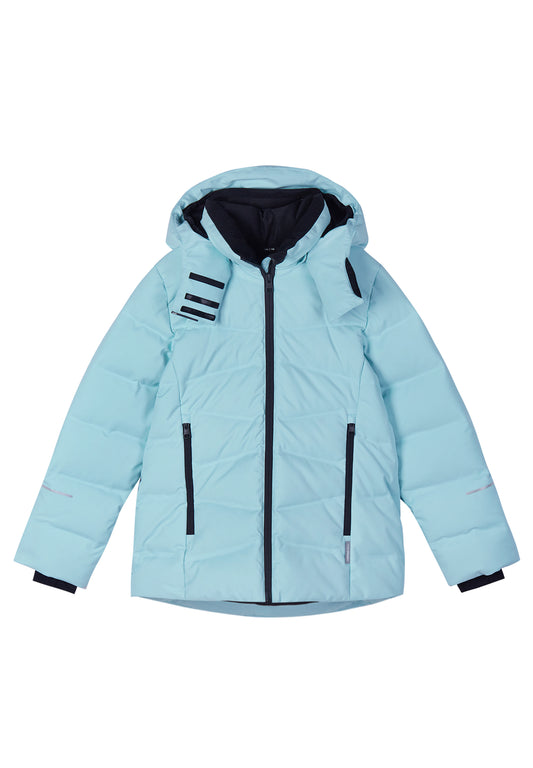 REIMA TEC Kinder Daunen Skijacke / Winterjacke Vanttaus hellblau 531572 6630